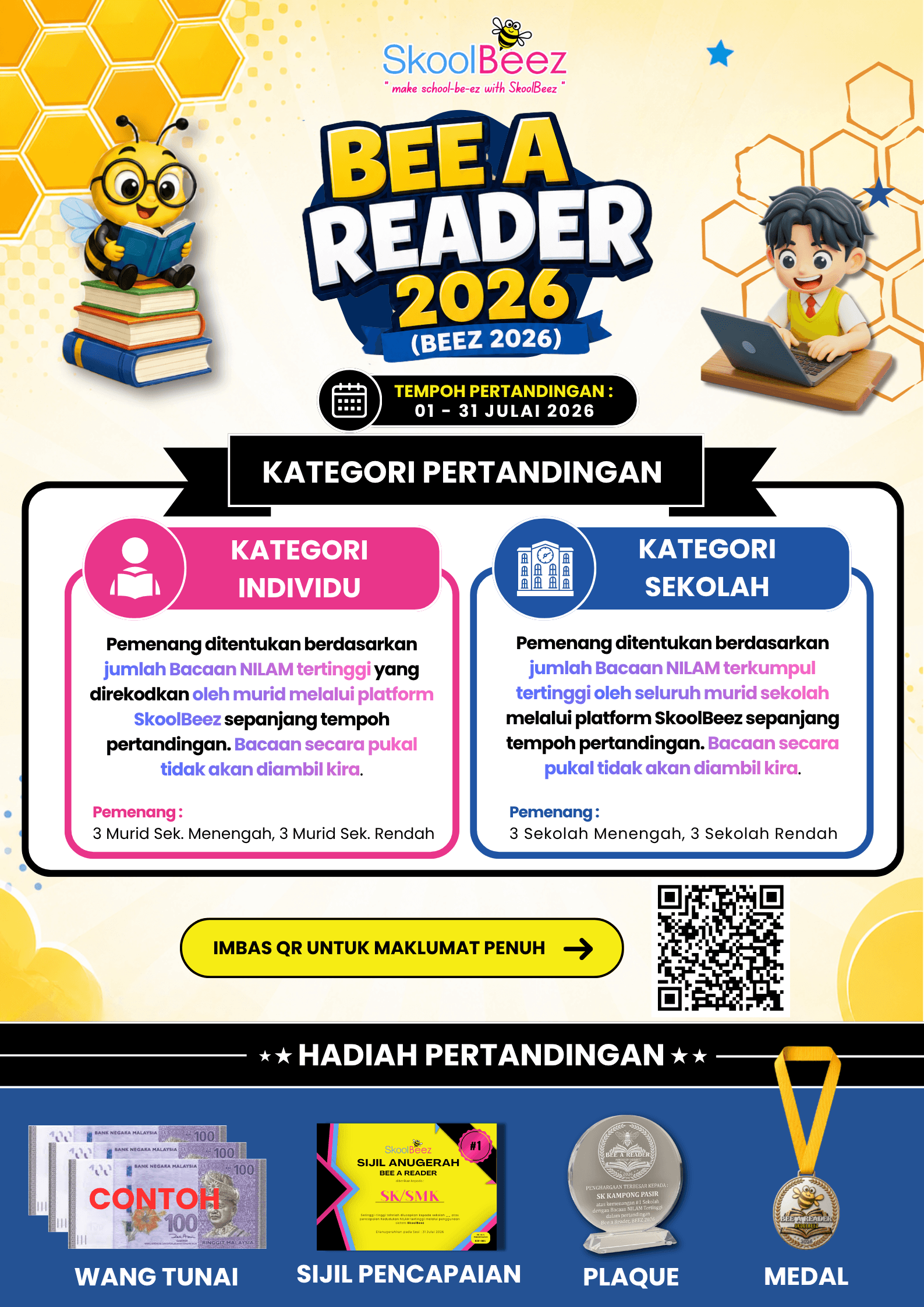 BEE A READER 2026