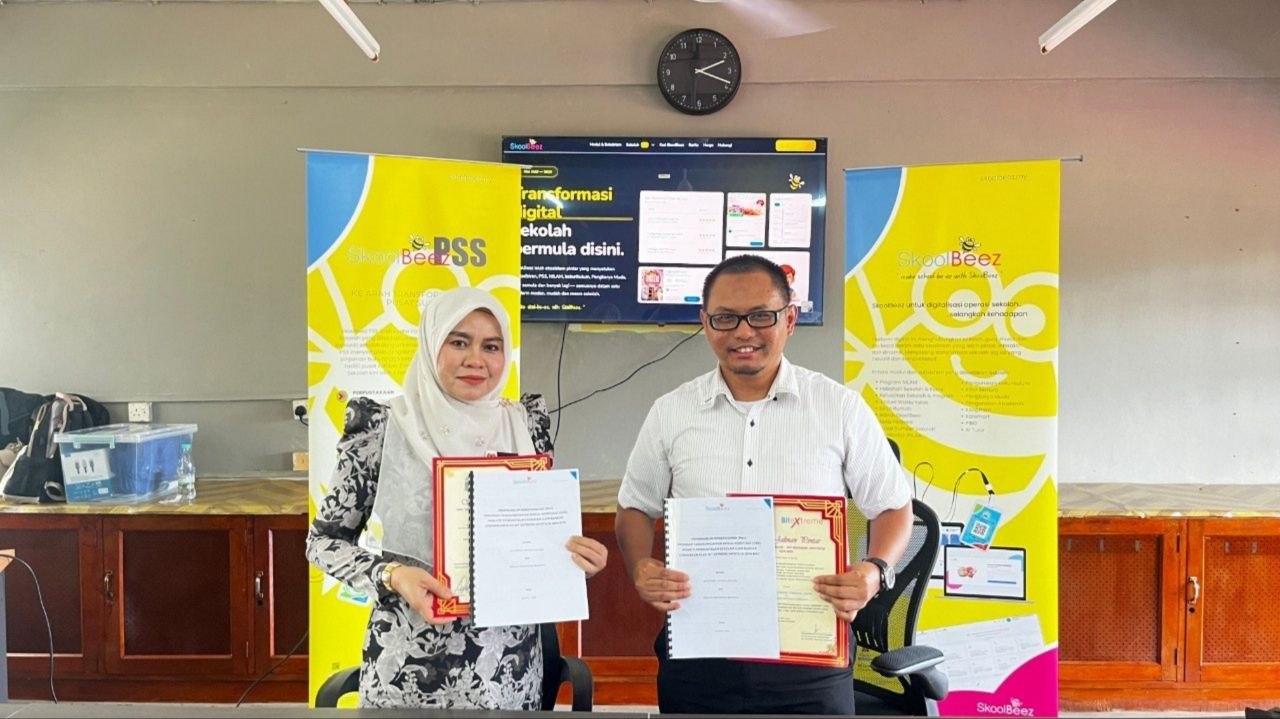 SkoolBeez Perkukuh Transformasi Digital di SK Belemang melalui MOU, Latihan & Sokongan CSR